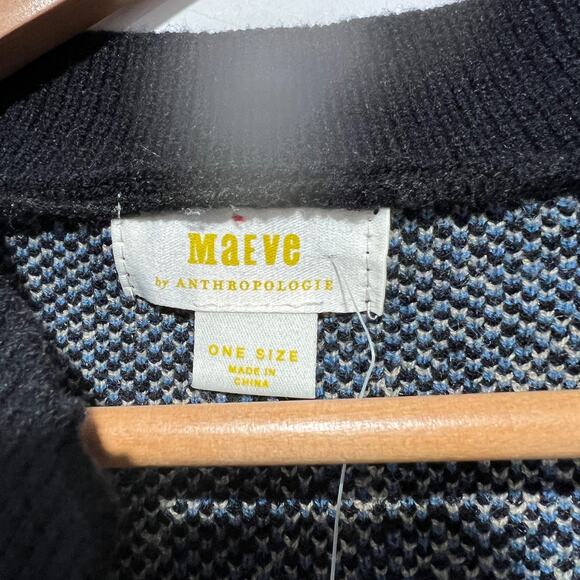 Anthropologie X Maeve Printed Knit Shrug Multicolor One Size NWT - Picture 6 of 10